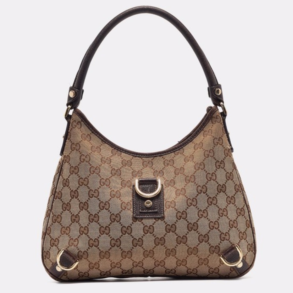 GUCCI ♥️ Small Vintage Handbag in Brown 🌹 - Picture 9 of 16